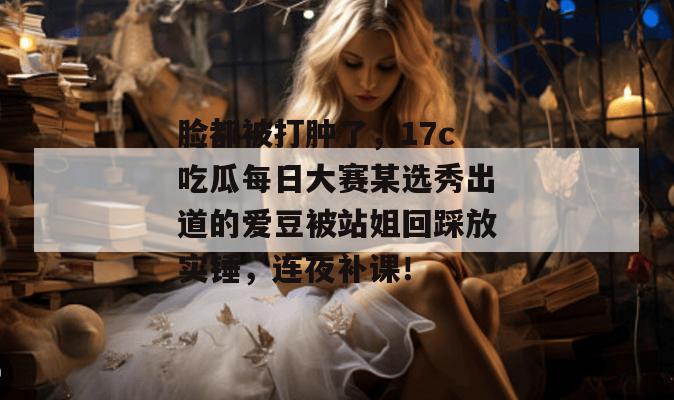 脸都被打肿了,17c吃瓜每日大赛某选秀出道的爱豆被站姐回踩放实锤,连夜补课!
